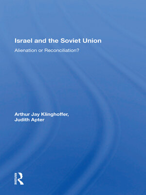 cover image of Israel and the Soviet Union